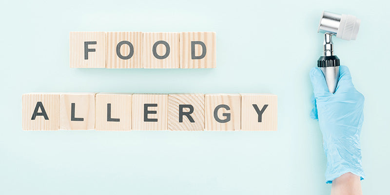 Food allergies: peanut, tree nut, seeds, seafood, cow’s milk and hen’s eggs